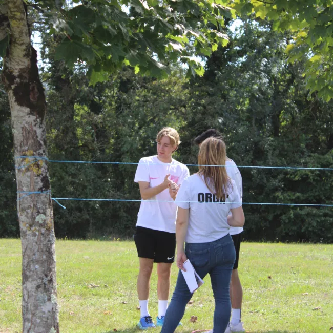 Photo pendant l'épreuve des 7 différences pendant les NVB Games