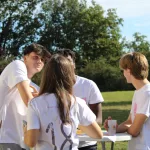 Photo de joueurs pendant les NVB Games