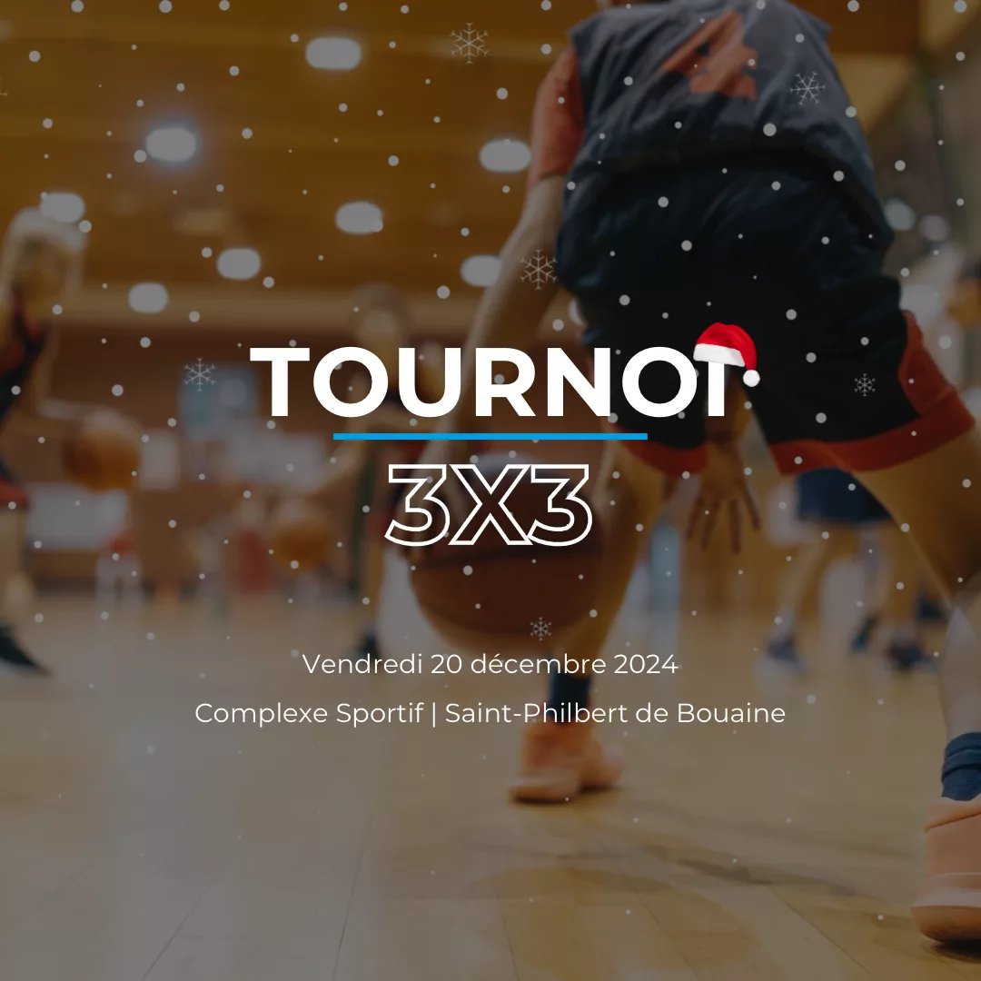 Tournoi 3x3 de Noël organisé par le Nord Vendée Basket
