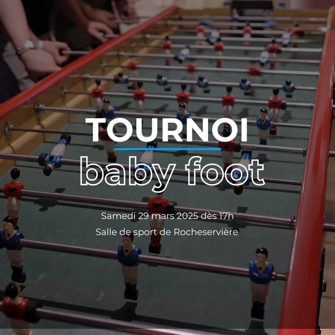Tournoi de baby foot du NVB le 29 mars 2025